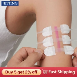 3pcs/set Portable Zipper Tie Wound Closure Patch Hemostatic Patch Wound Fast Suture Zipper Band-Aid Outdoor Safety Survival