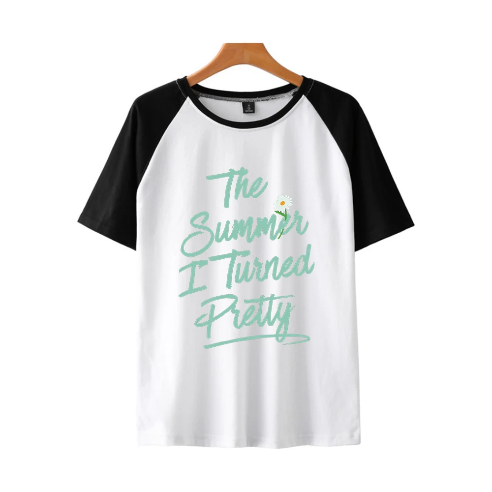 

The Summer I Turned Pretty 2023 New Television Raglan T-shirt Crewneck Short Sleeve Tee Women Men's Tshirt Fashion Clothes