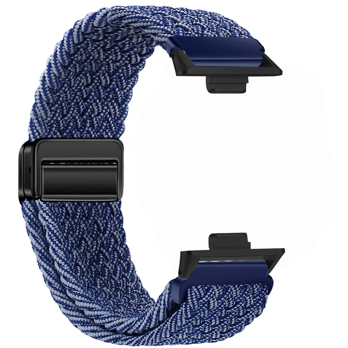 Nylon Braided Magnetic Buckle Strap - Breathable & Comfortable Replaceable Band