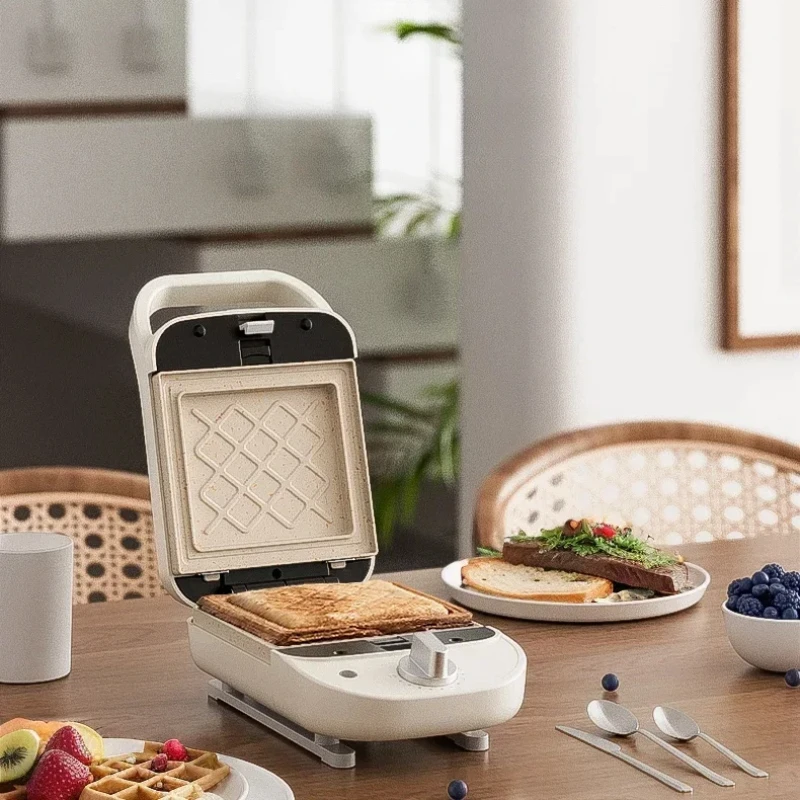 MultiFunction Sandwich Maker, Compact Toaster and Waffle Maker for Home Use, Quick Cook Appliance, Portable Breakfast Device 4