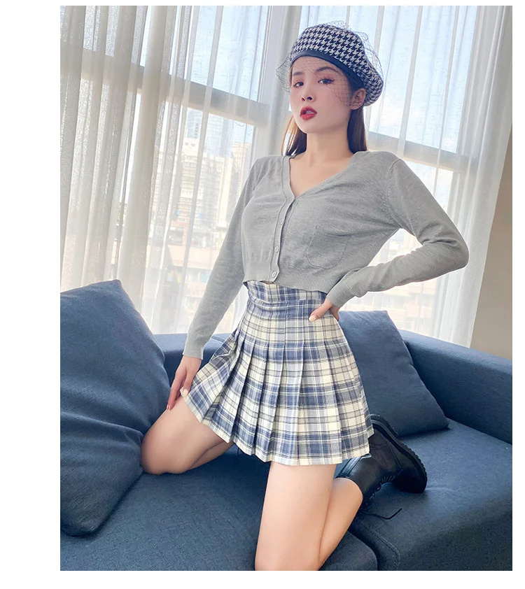 maxi skirts for women Y2k Summer Korean Fashion Short Skirt Slim High-Waisted Pleated Skirt Harajuku Preppy JK Japanese School Style A-Line Mini Skirt jean skirt