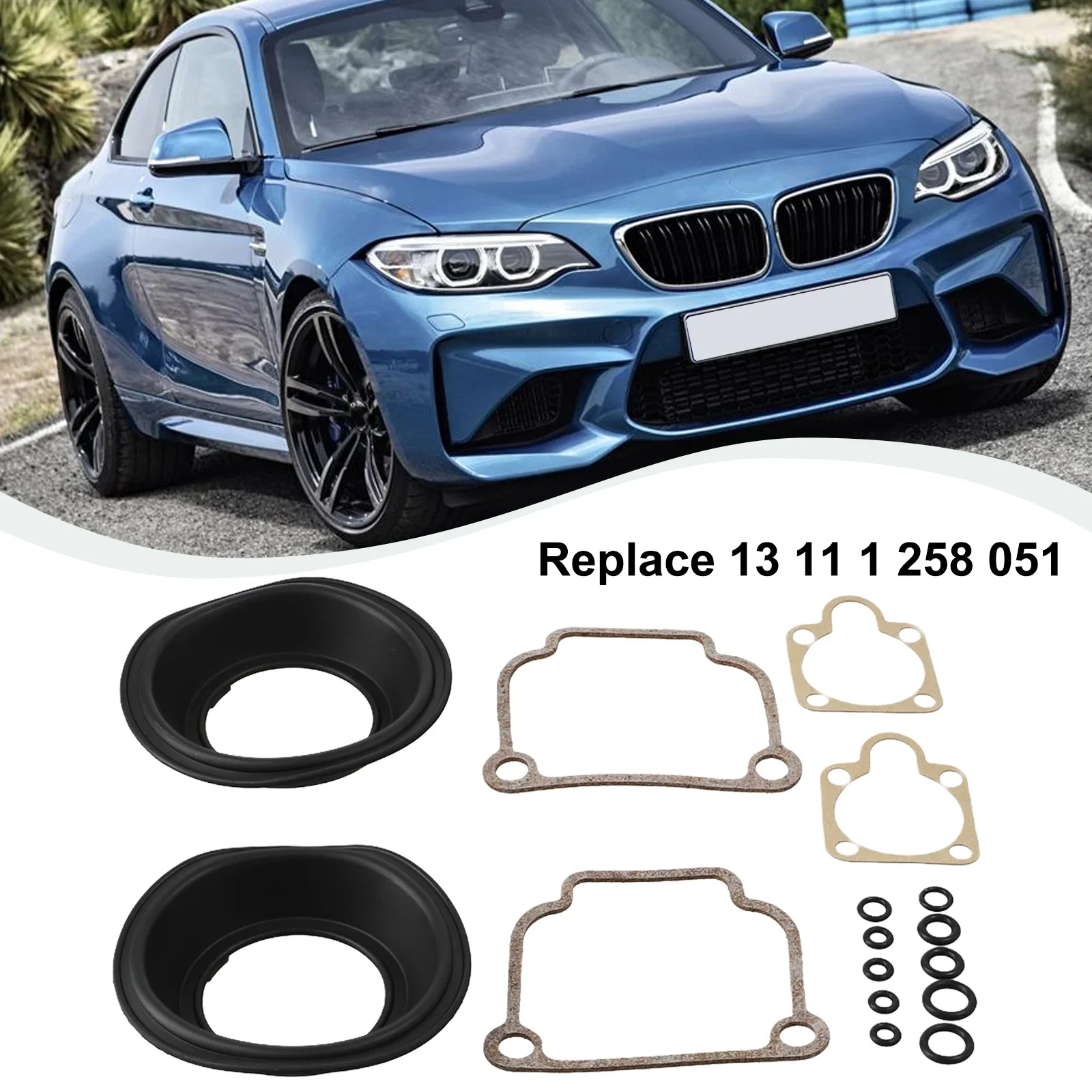 

Carburetor Repair Kit For BMW R65 R75 R80 R90 Airhead CV 32mm BING Carb 13111258051 R45 (248) 01/78-07/85 ECE R65 20KW (2472) 04