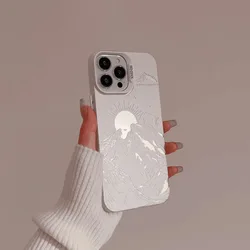 Majestic Snow Mountain Landscape Phone Case - iPhone 12 Mini (A2)