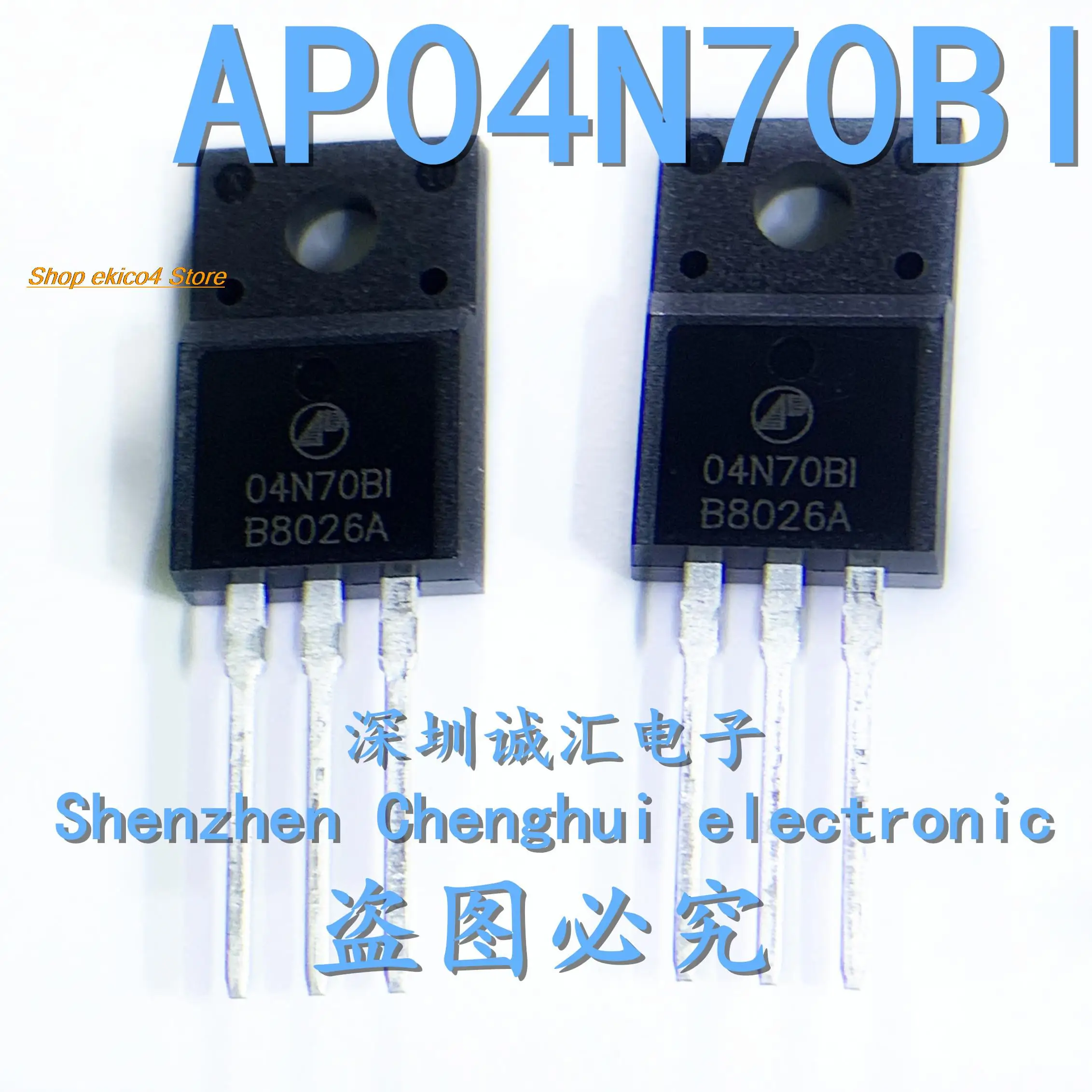 

5 шт., оригинальный товар AP04N70BI 04N70BI 650V4A TO-220F N
