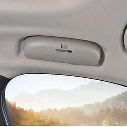 Premium Car Glasses Holder for Sunglasses - Auto Eyeglasses Storage Box Accessory (GRAY)