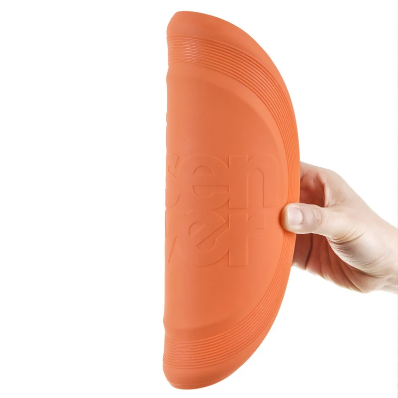 Soft TPU Flying Disk for Kids Pet Dog Interactive Game Training Toy Anti-Chew Outdoor Courtyard Flying Saucer