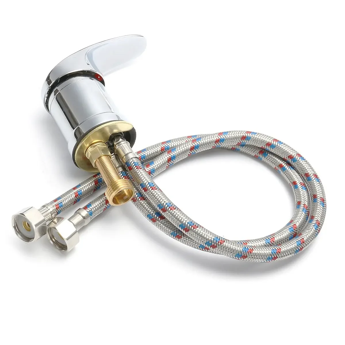 Beauty Salon Shampoo Bowl 127cm Beauty Salon Shampoo Bowl Sink Hot & Cold Faucet Spray Hose Repalcement