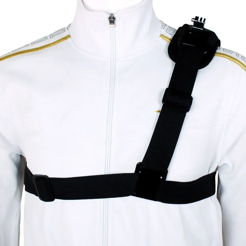 Harnais d'épaule pour GoPro, sangle de poitrine réglable, accessoire caméra sport