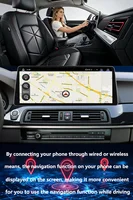 Vente directe d'usine pour BMW X5 E70 X6 E71 CCC/CIC 2007-2013 Système Linux Navigation grand écran 10,25 pouces ID91920*720 Écran tactile IPS Mise à niveau CarPlay sans fil Android Auto Divertissement spécifique au véhicule Sans latence Sans décalage Préservation des fonctions d'origine du véhicule 5