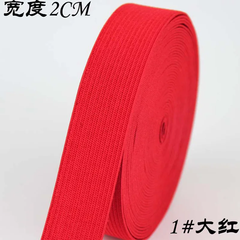 Colorful High-Elastic Latex Knitted Bands