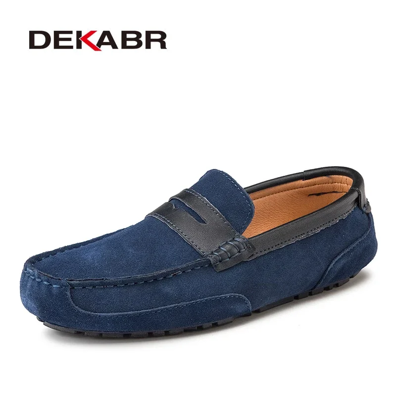 

DEKABR Men Shoes Spring Summer Casual Shoes Men Breathable Male Slip on Footwear Mens Loafers Designer Sapatos Homens