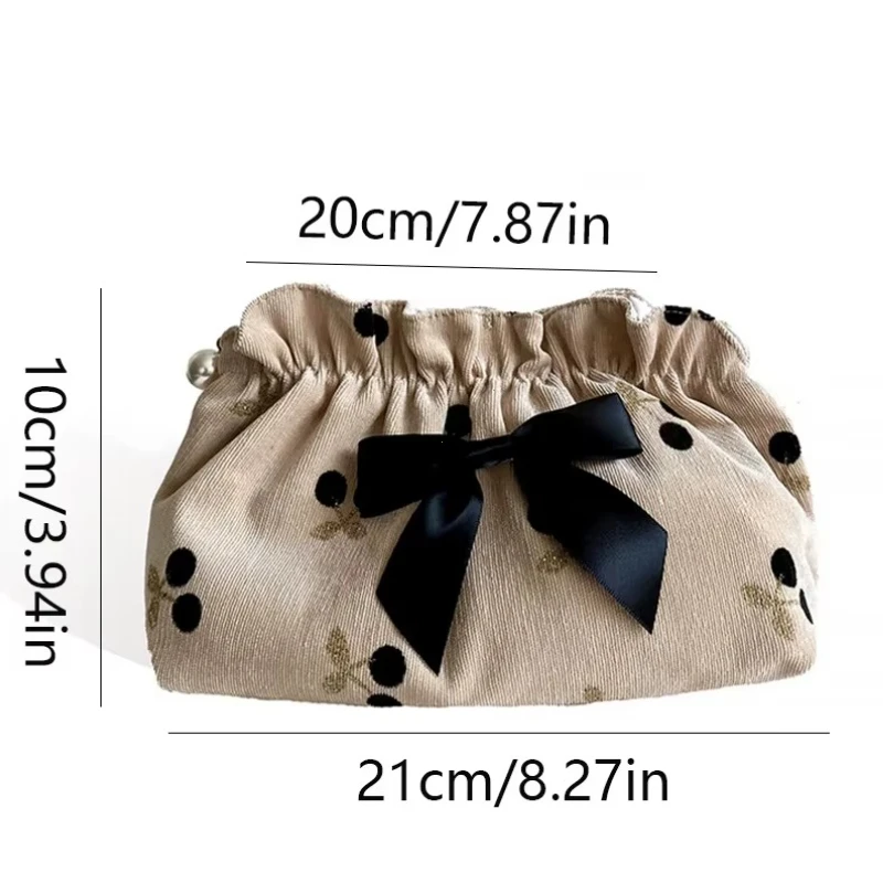 Fashion Women Zipper Makeup Bag Large Capacity Toiletry Travel Organizer Pouch Ladies Printed Make Up Bags Gift Makeup Case