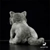 British Shorthair Blue Cat Plush Toy High Fidelity Cats Plushie Felinae Peluche Lifelike Simulation Stuffed Animals Doll Kids 5