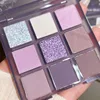 DIKALU2024 New Dream Girl Nine-color Eyeshadow Tray Smoke Lace Pearl Matte Highlight Gray Purple Spice Multi-functional 3