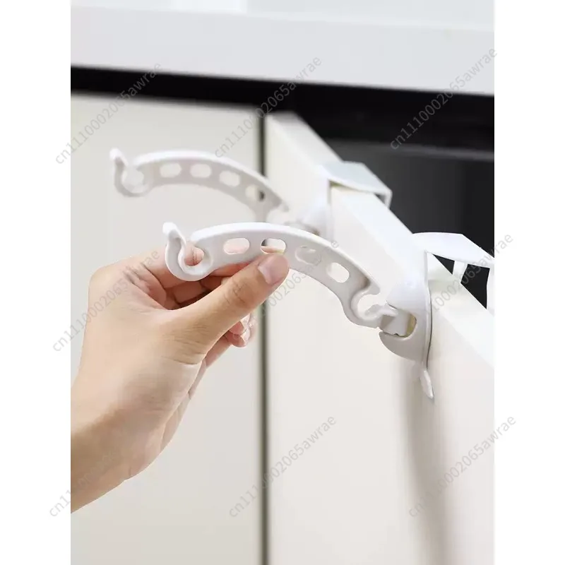 캐비닛 도어 쓰레기봉투 걸이 심플 주방 쓰레기통 벽걸이 비닐봉투 지지대 선반 걸이형 쓰레기걸이