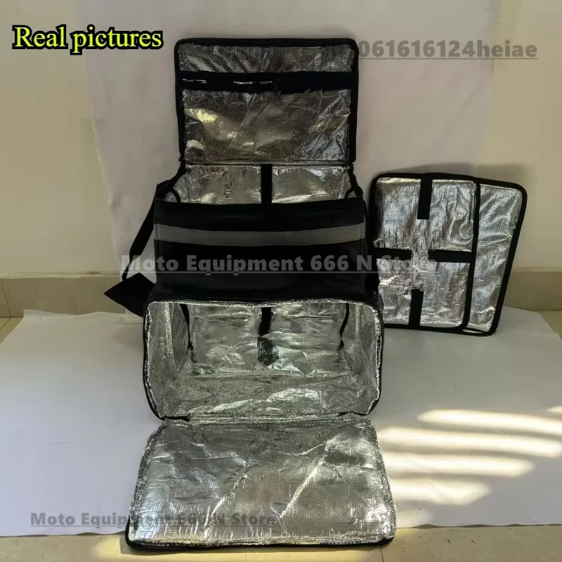 Pizza Delivery Bag Portable Delivery Box Large Capacity Thick Insulation Bag Deliverybag Outdoor Picnic Cycling Backpack