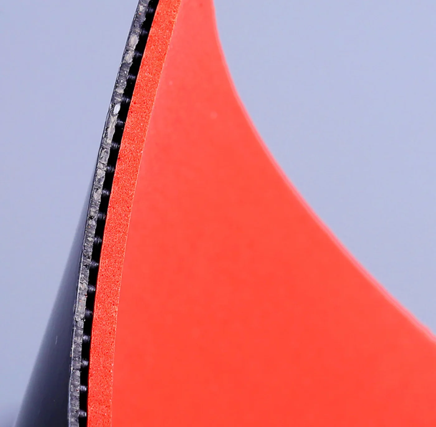 Enhanced High-Performance Table Tennis Rubber with Semi-Sticky Grip and Elastic Sponge