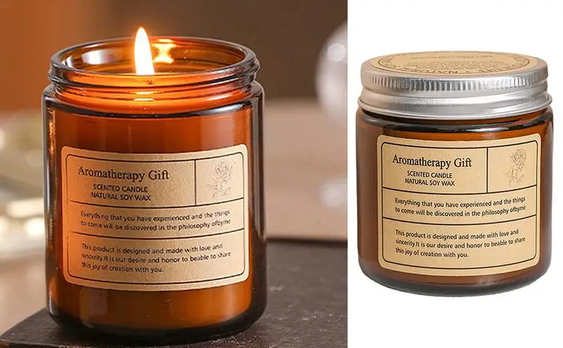 

Scented Candle Creative Aromatic Natural Wax scented Candle long lasting durable relaxing meditation candle home scented tool