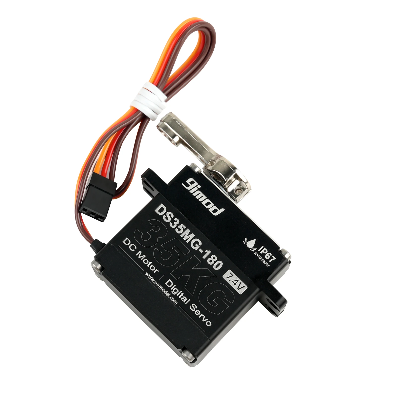 Servomoteur numérique 9imod DS35MG/DS25MG monté sur un châssis de crawler RC