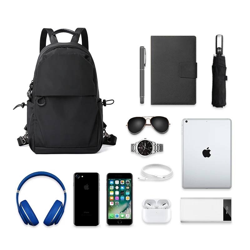 Mini sac à dos imperméable grande capacité pour homme MOYYI 4 Mini sac à dos imperméable grande capacité pour homme MOYYI – Image 4