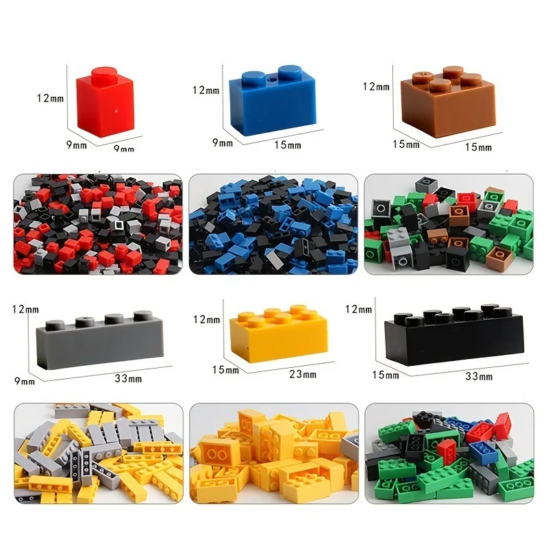 Building Blocks Bulk children's blocks Creative diy sets Urban classic blocks children's educational toys 1000 building blocks