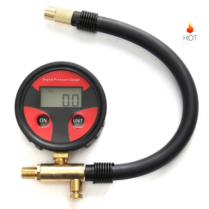 Pressure Gauges Digital Tire Pressure Gauges Auto Digital 0200 Psi Digital Tire Aliexpress