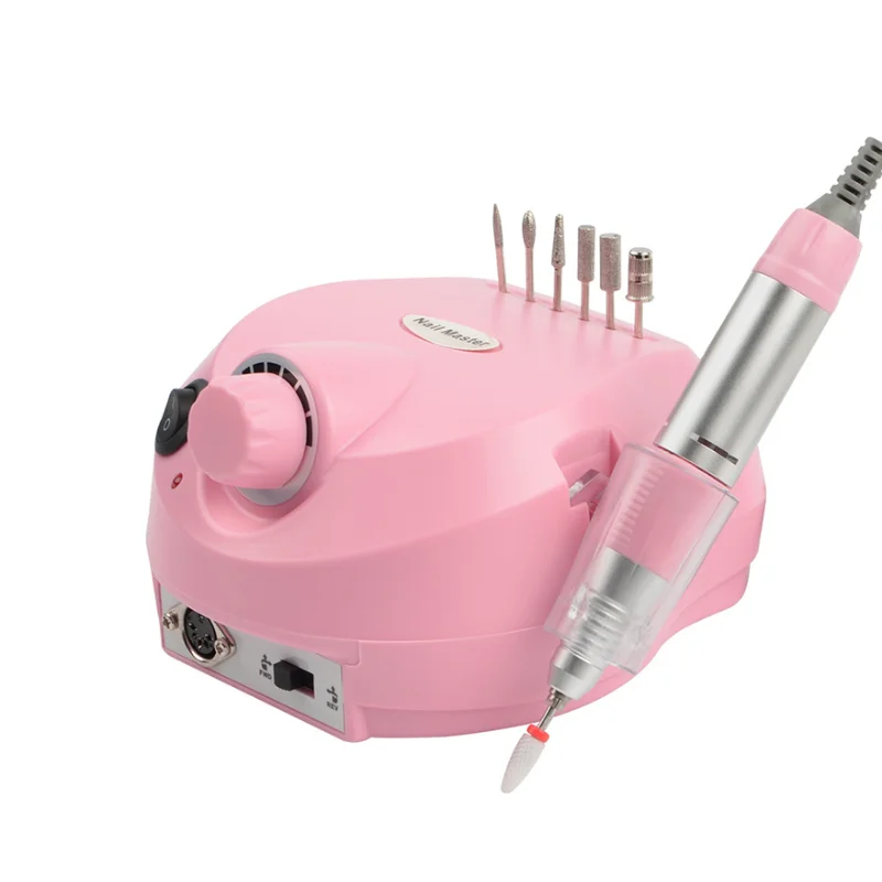 

Rpm 30000 Pink Electric Manicure Drill And Accessories Universal Nail Polishing Tool With Powerful Handpiece Nail Jewelry Sander