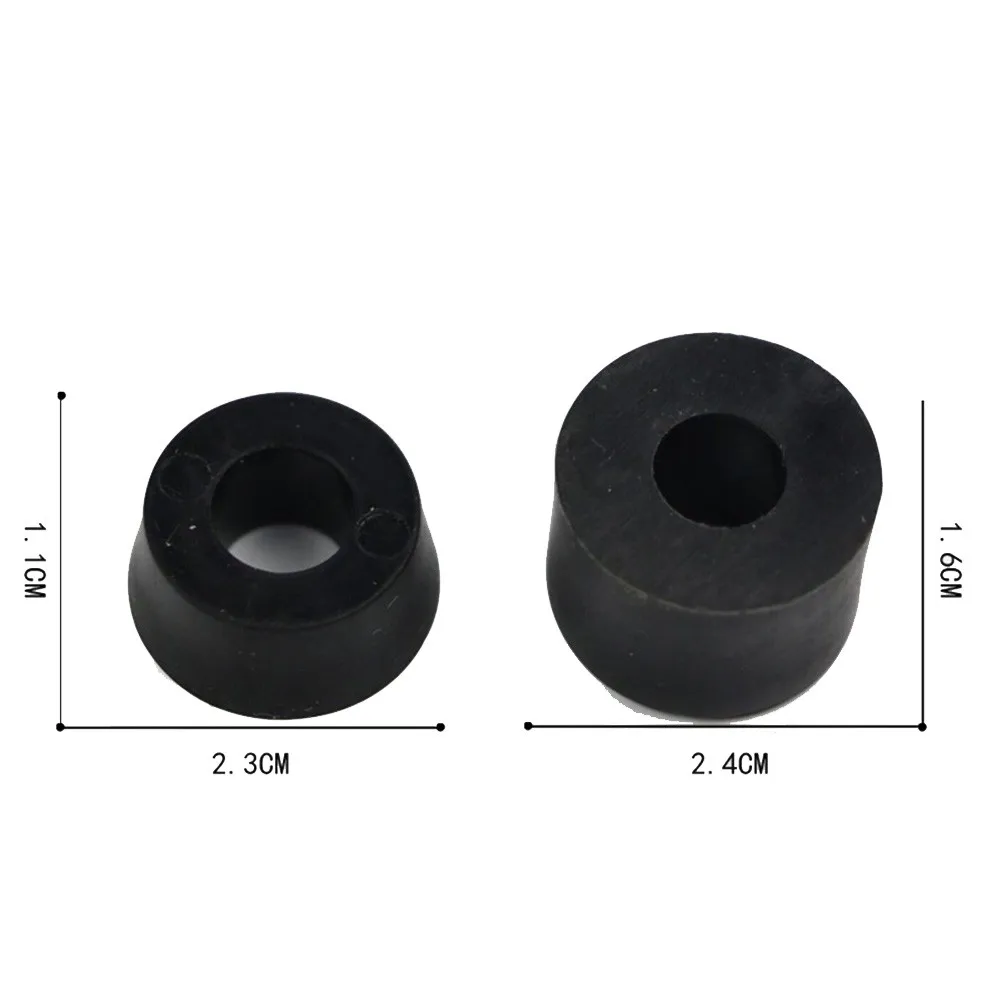 4pcs Tapered/Cylindrical Pads Premium Bushings Universal Skateboard Shock Absorber Pad Tilt Bracket Skate Board Accessories