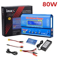 iMAX B6 80W Battery Charger For Lipo NiMh Li-ion Ni-Cd Digital Lipro Balance Charger Discharger AC Power 15V 6A Adapter Rc Car
