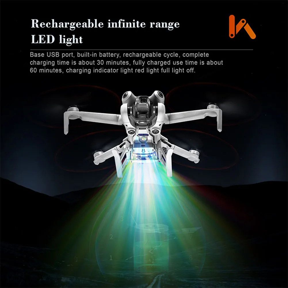 DJI ̴ 4 ο 淮     , ÷ LED Ʈ, ٸ Ȯ,  20mm,  ׼