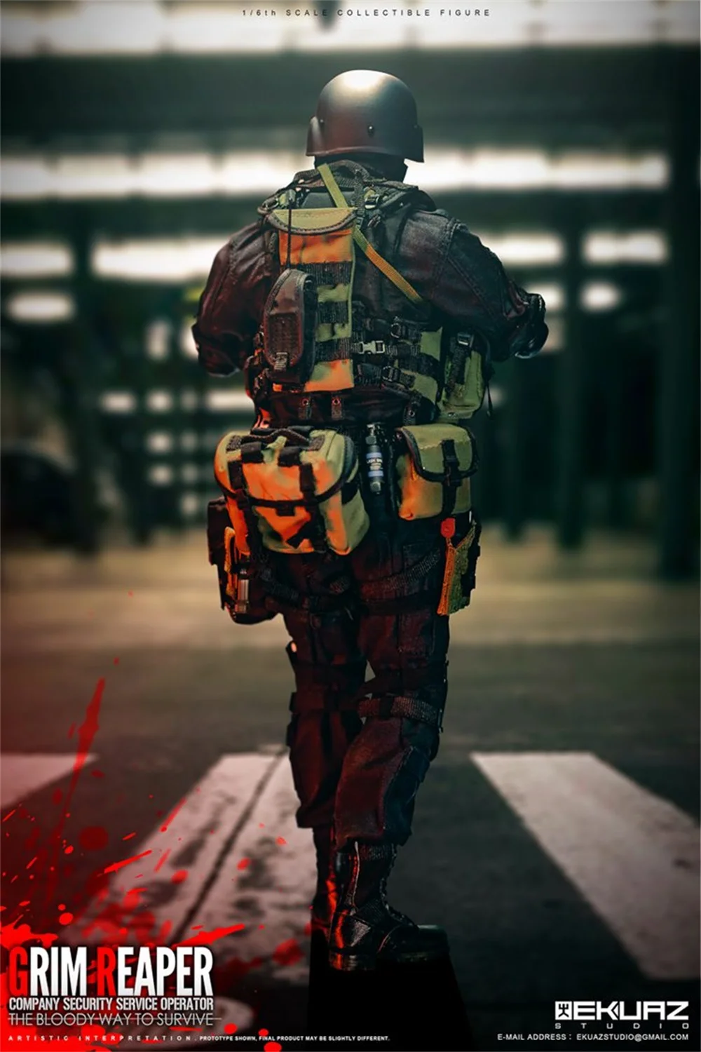 Gmtoys 1/12 スケール 死神 ハンク バイオハザード GMTOYS バイオ