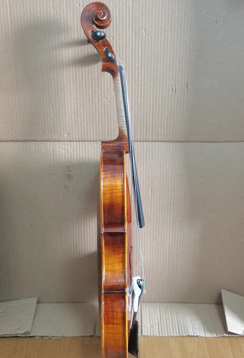 Viola 15"-16" Antonio Stradivarius 1715 reddish brown Handmade Oil Varnish Viola set With Bow Foam Case