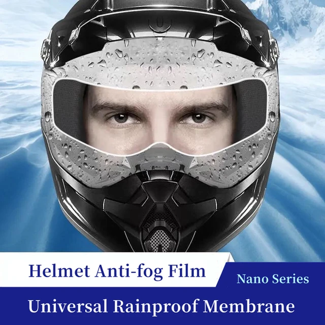 Film casque moto anti pluie - Équipement moto