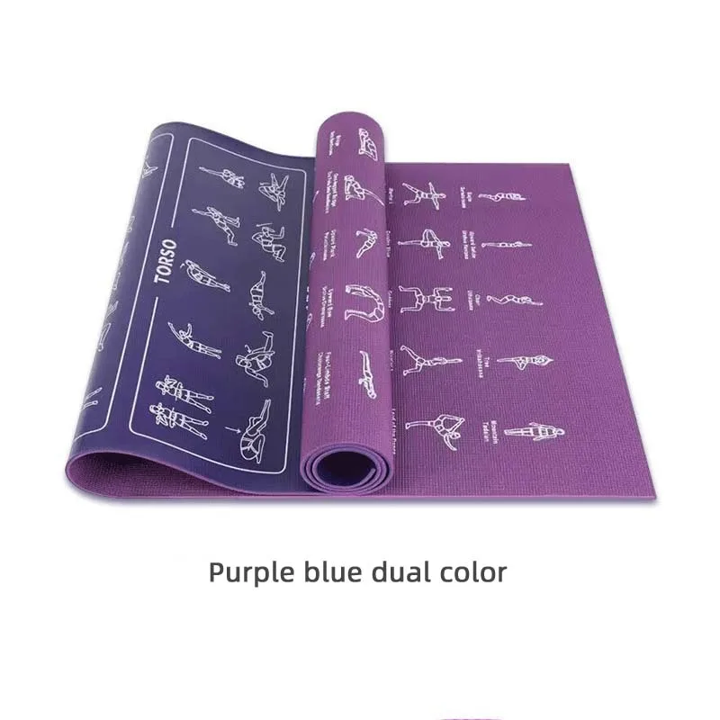 

4MM Double-Sided Printed Yoga Fitness Mat