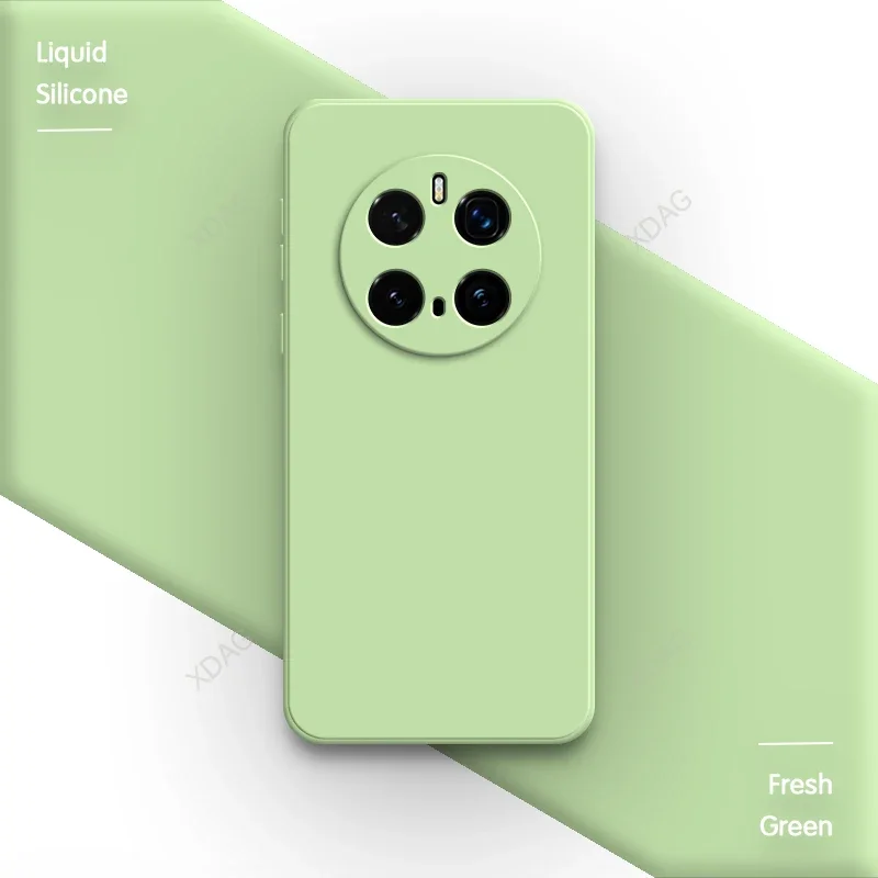 Liquid Silicone Lens Protection Back Cover for Honor Magic Series - Soft Square Design