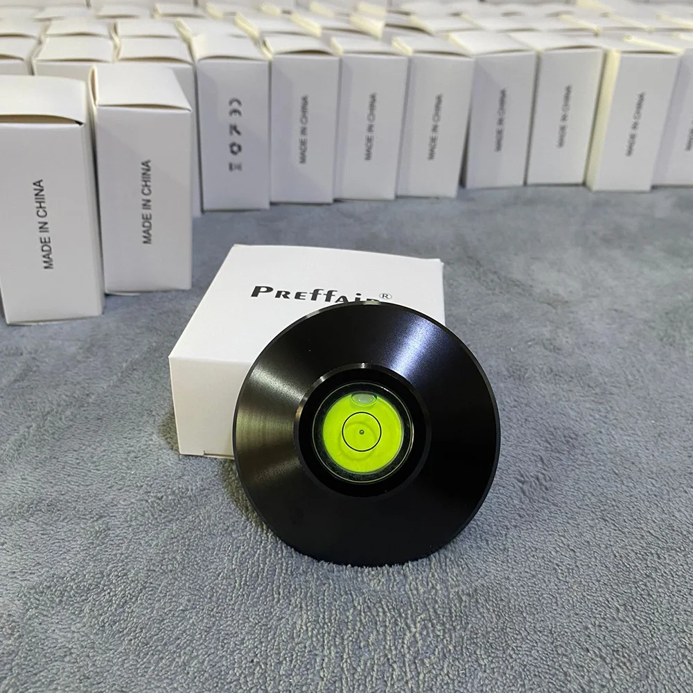 

Портативный стабилизатор аудиодиска Hifi, Виниловый проигрыватель, Универсальный алюминиевый сбалансированный Профессиональный зажим для винила, противоскользящий, Reco