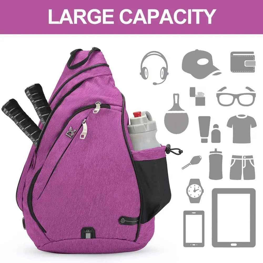 INOXTO Women One Shoulder Backpack Women Sling Bag Crossbody USB Boys Cycling Sports Travel Versatile Fashion Bag Student School