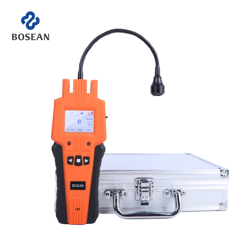 

Bosean portable hydrogen sulfide gas analyzer gas leak detector with gooseneck K-300
