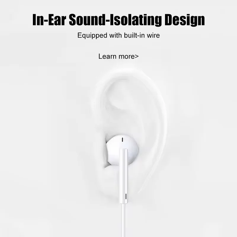 Auricolari cablati originali per Xiaomi Mi 15 14 Ultra 14T Pro Tipo C Cuffie per Redmi Poco Samsung OnePlus Pad Auricolari Auricolare - Image 4