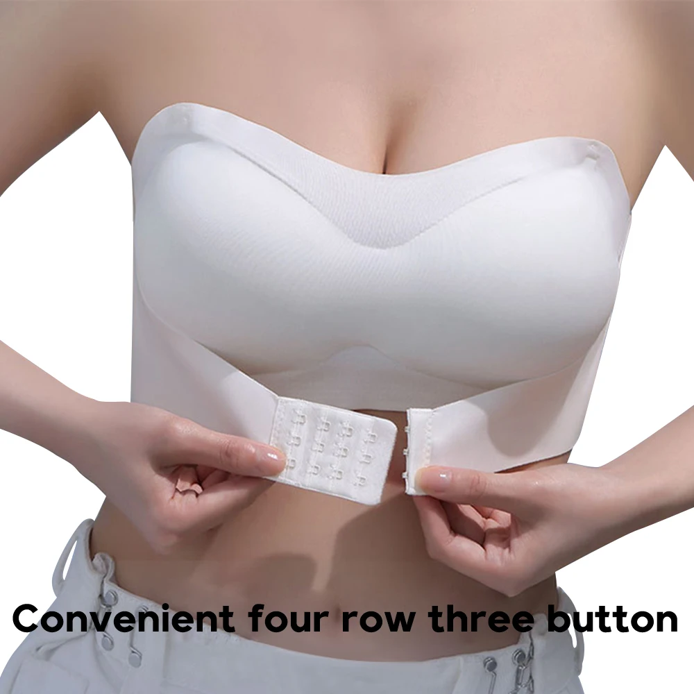 Sexy Strapless Bra For Women Push Up Bh Invisible Bra Seamless Top