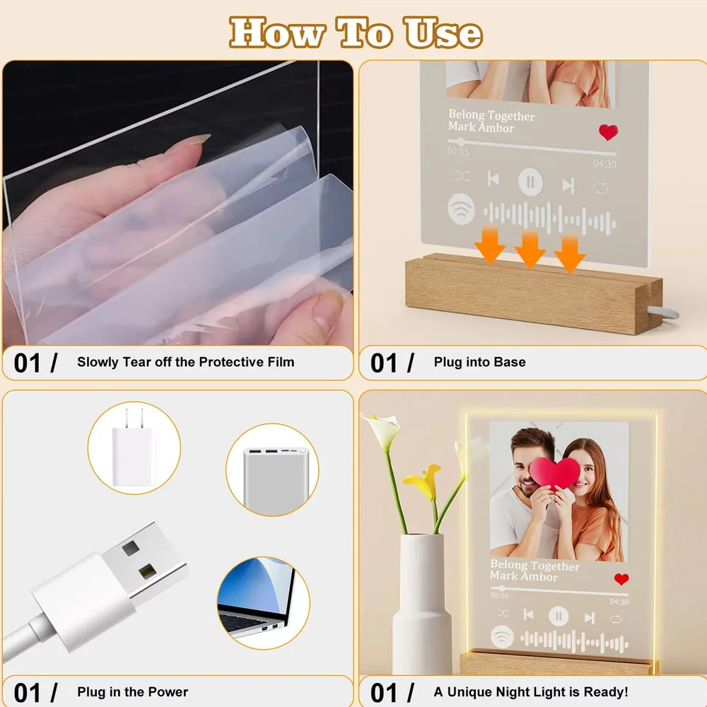 Custom Spotify Music Plaque 6