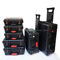 660x495x260MM Large Pull rod Tool Box On Wheels Waterproof Tool Box Organizer Hard Case tool bag Wheeled Protable tool storage 1