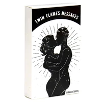 Twin Flames Message Oracle Cards  For Family Party High Quality Fortune Telling Divination Tarot Cards Deck Game 2