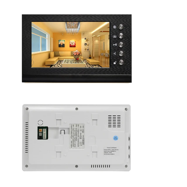 Homefong 7 Inch RFID Home Intercom Video Door Phone Doorbell with Camera Door Access Control Multiple Monitors Unlock Gate 5