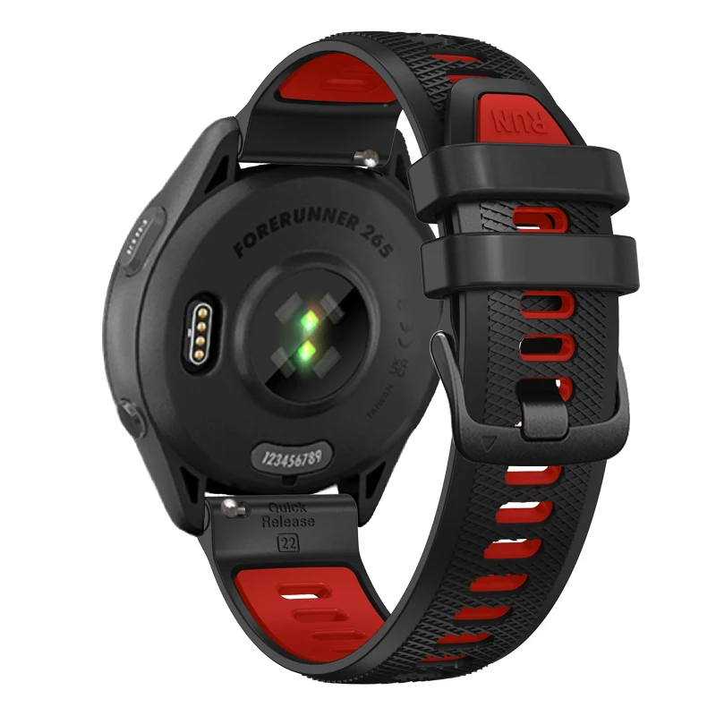 Silicone Strap Band for 22mm Watches - Durable & Stylish Wristband Accessories