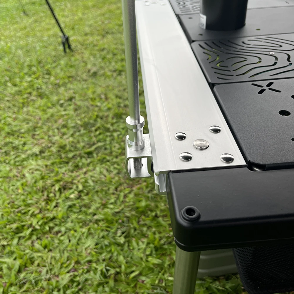 Aluminum Alloy Portable Camping Lamp Holder for IGT Tables