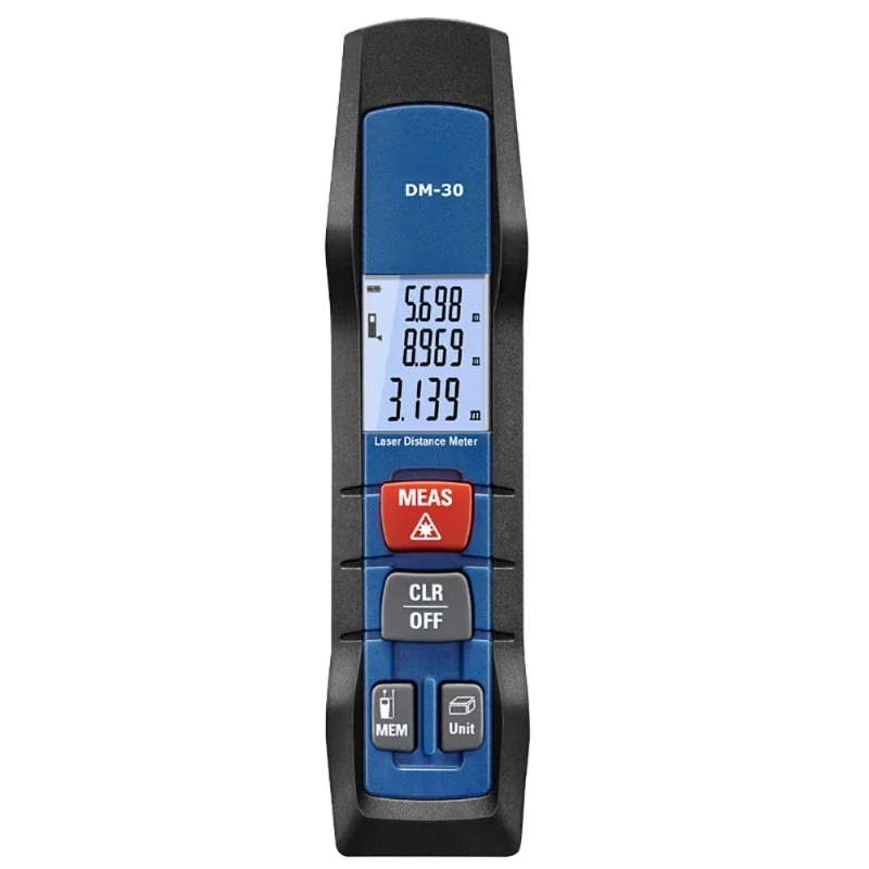 

DM-30 98ft/30m Pen Laser Rangefinder, Bluetooth 4.0 APP Supports Shape