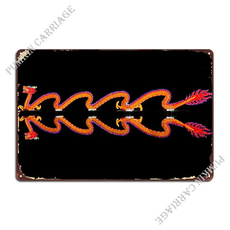 

Moonlight Festival Dragon Metal Signs Classic Create Funny Decoration Designer Tin Sign Poster