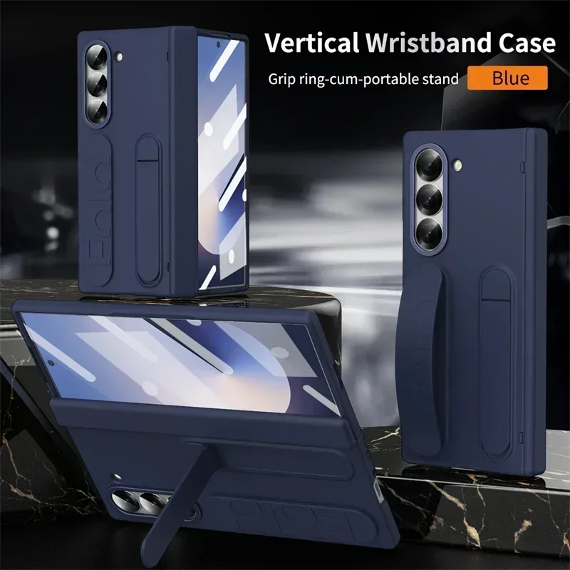 Universal Hinge Protection Case with Screen Protector & Invisible Bracket