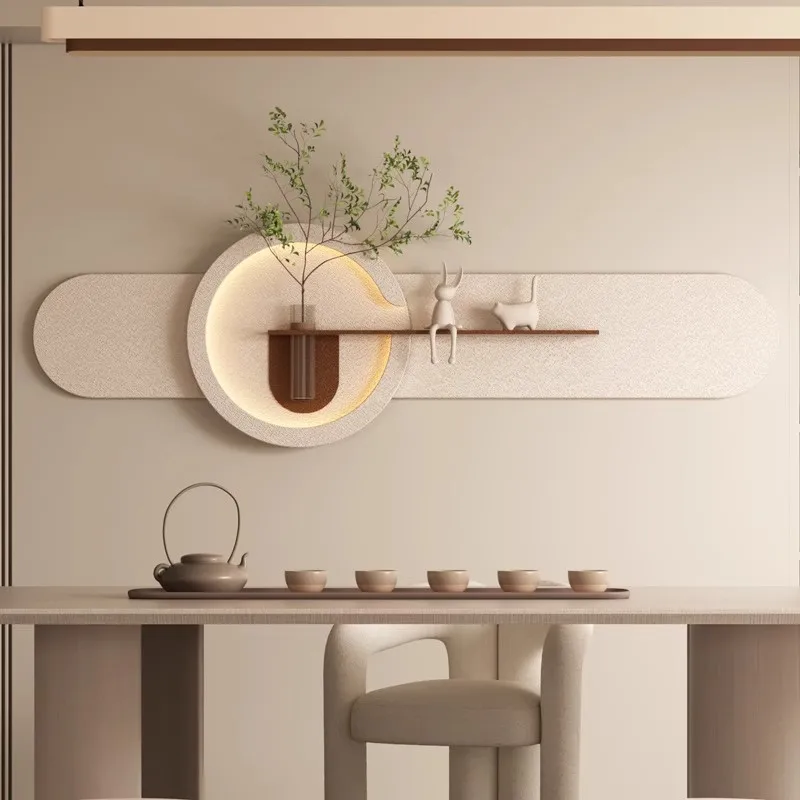 Living room home decoration mural sandstone texture decoration painting, LED lighting panel, suitable for hydroponic green plant - AliExpress 15 - Image 3